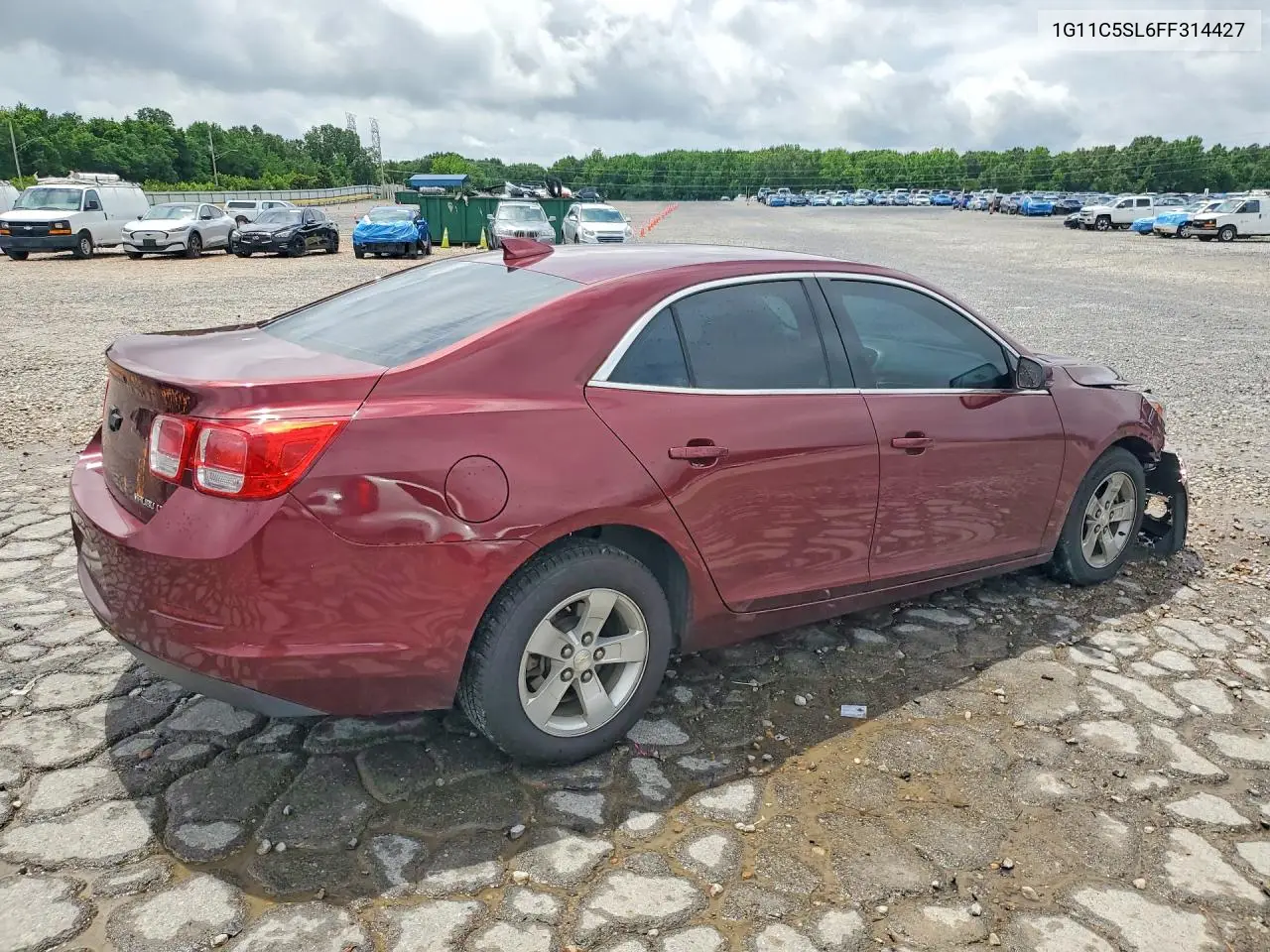 1G11C5SL6FF314427 2015 Chevrolet Malibu 1Lt