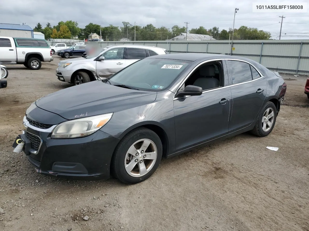 2015 Chevrolet Malibu Ls VIN: 1G11A5SL8FF158008 Lot: 70271334