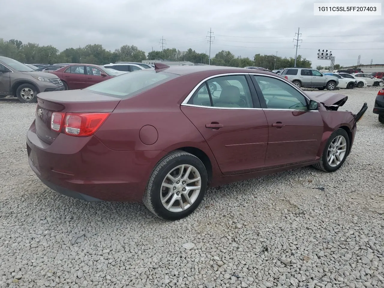 1G11C5SL5FF207403 2015 Chevrolet Malibu 1Lt