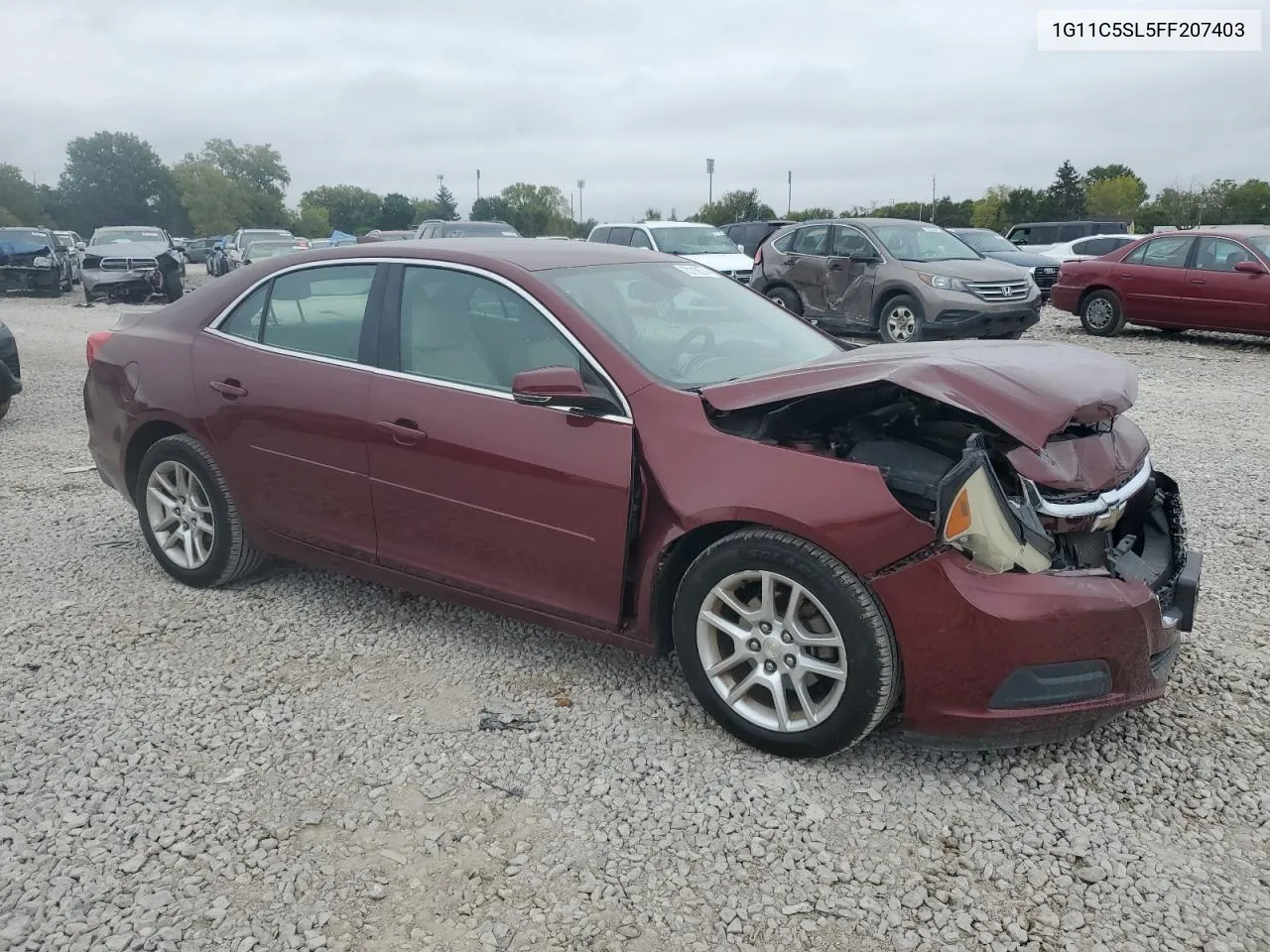 2015 Chevrolet Malibu 1Lt VIN: 1G11C5SL5FF207403 Lot: 73119574