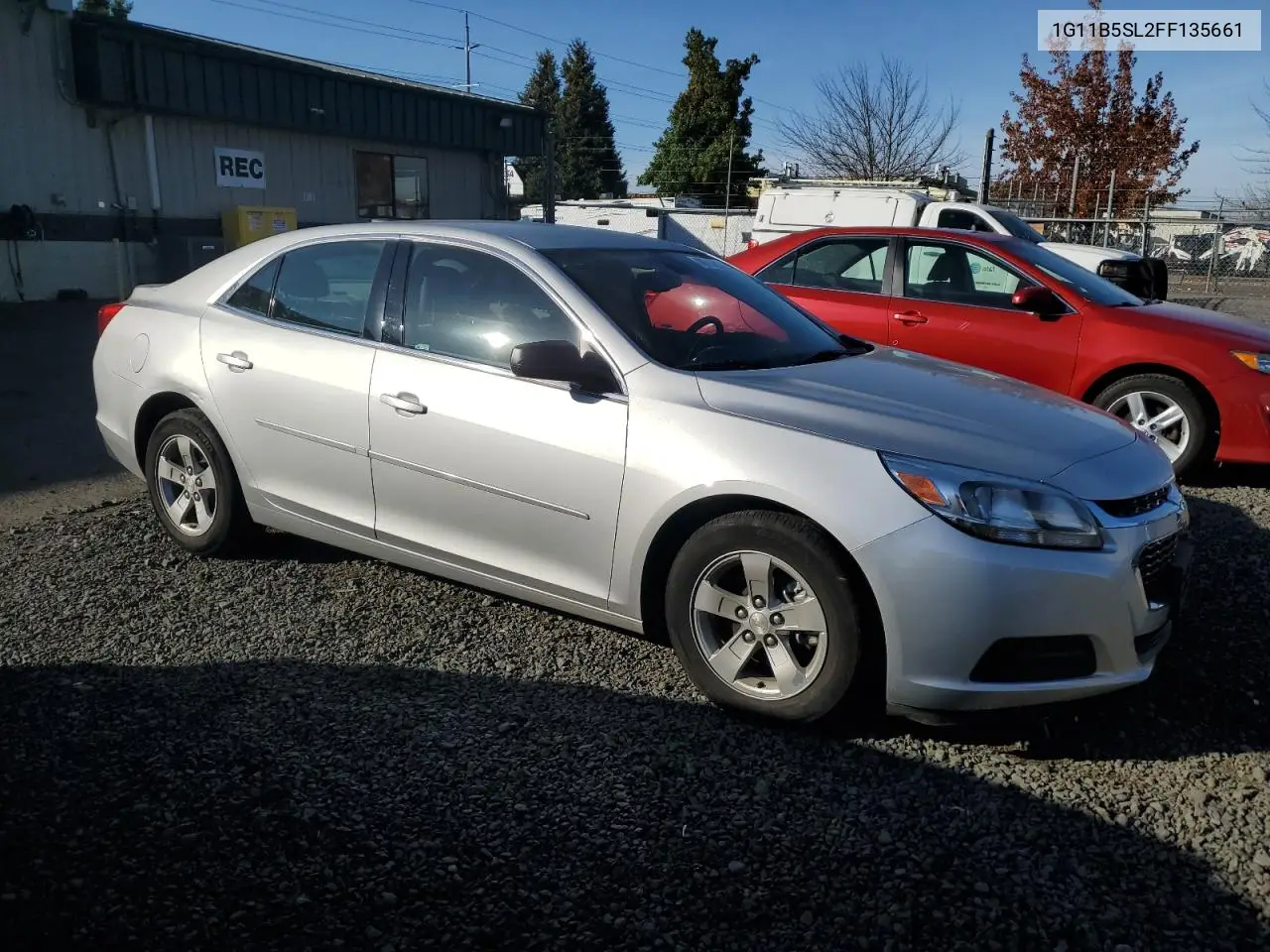 1G11B5SL2FF135661 2015 Chevrolet Malibu Ls