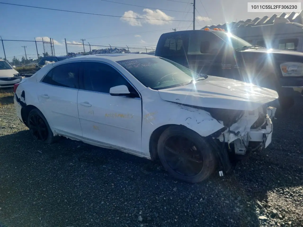 1G11C5SL2FF306230 2015 Chevrolet Malibu 1Lt