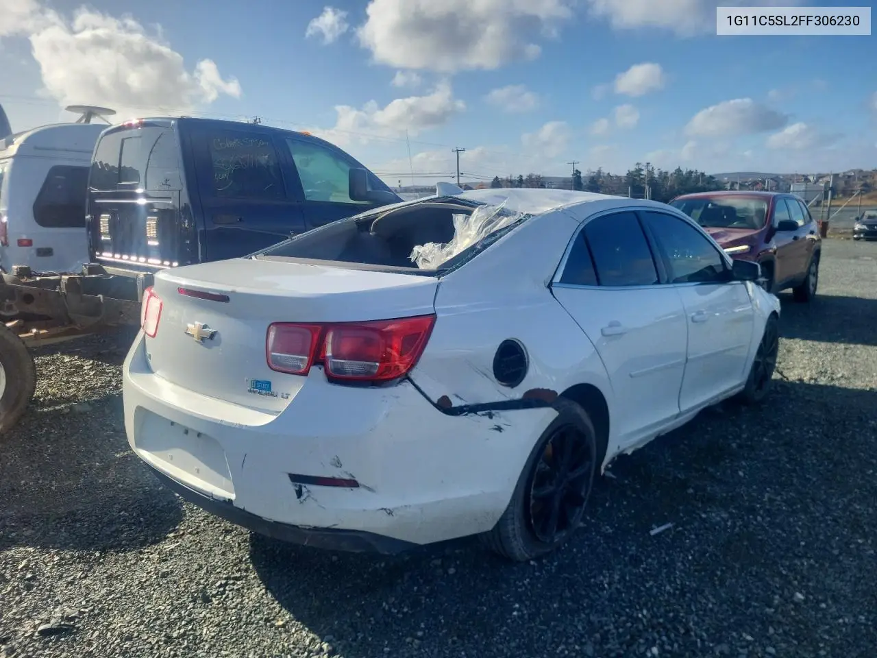 1G11C5SL2FF306230 2015 Chevrolet Malibu 1Lt