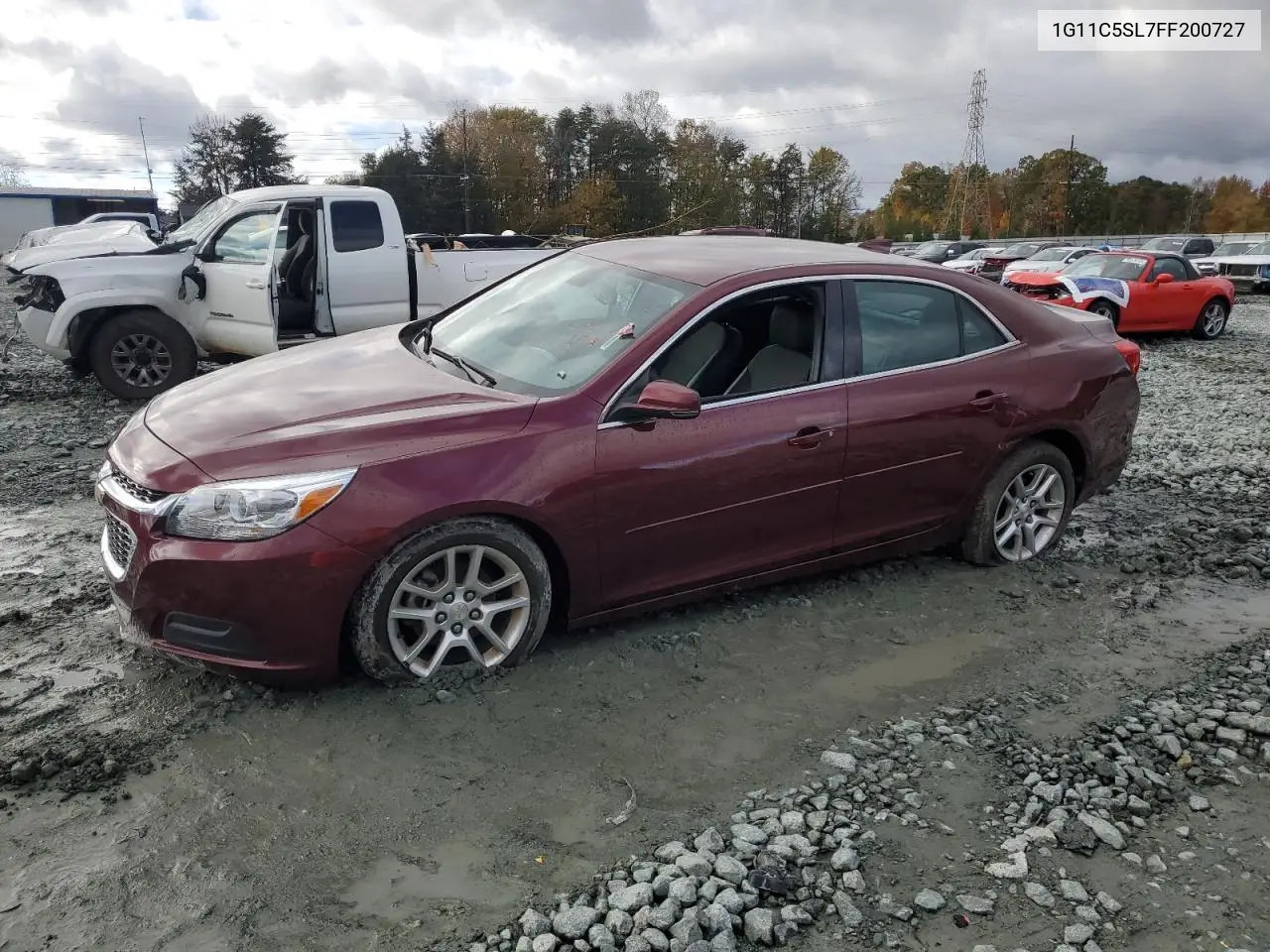 1G11C5SL7FF200727 2015 Chevrolet Malibu 1Lt