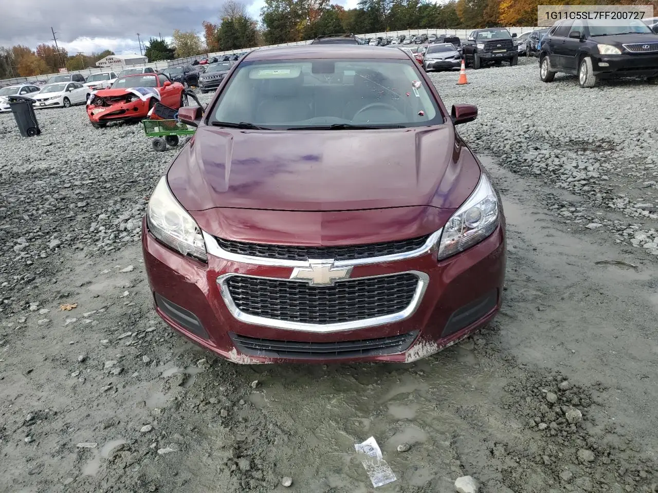 1G11C5SL7FF200727 2015 Chevrolet Malibu 1Lt