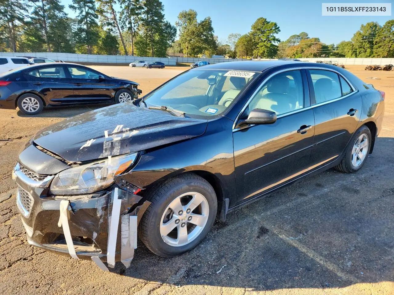 1G11B5SLXFF233143 2015 Chevrolet Malibu Ls
