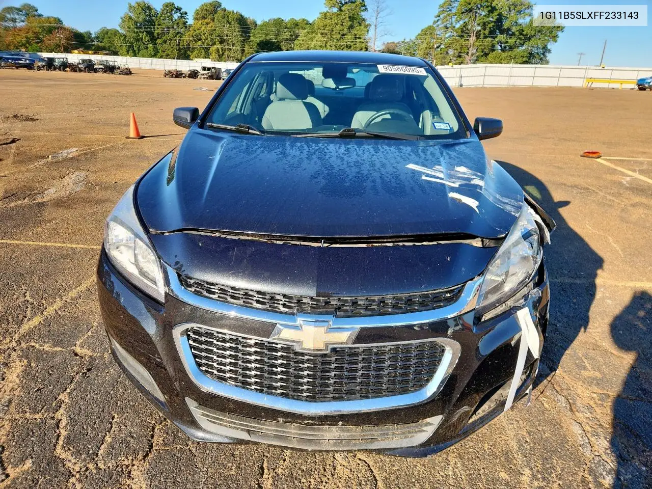 1G11B5SLXFF233143 2015 Chevrolet Malibu Ls