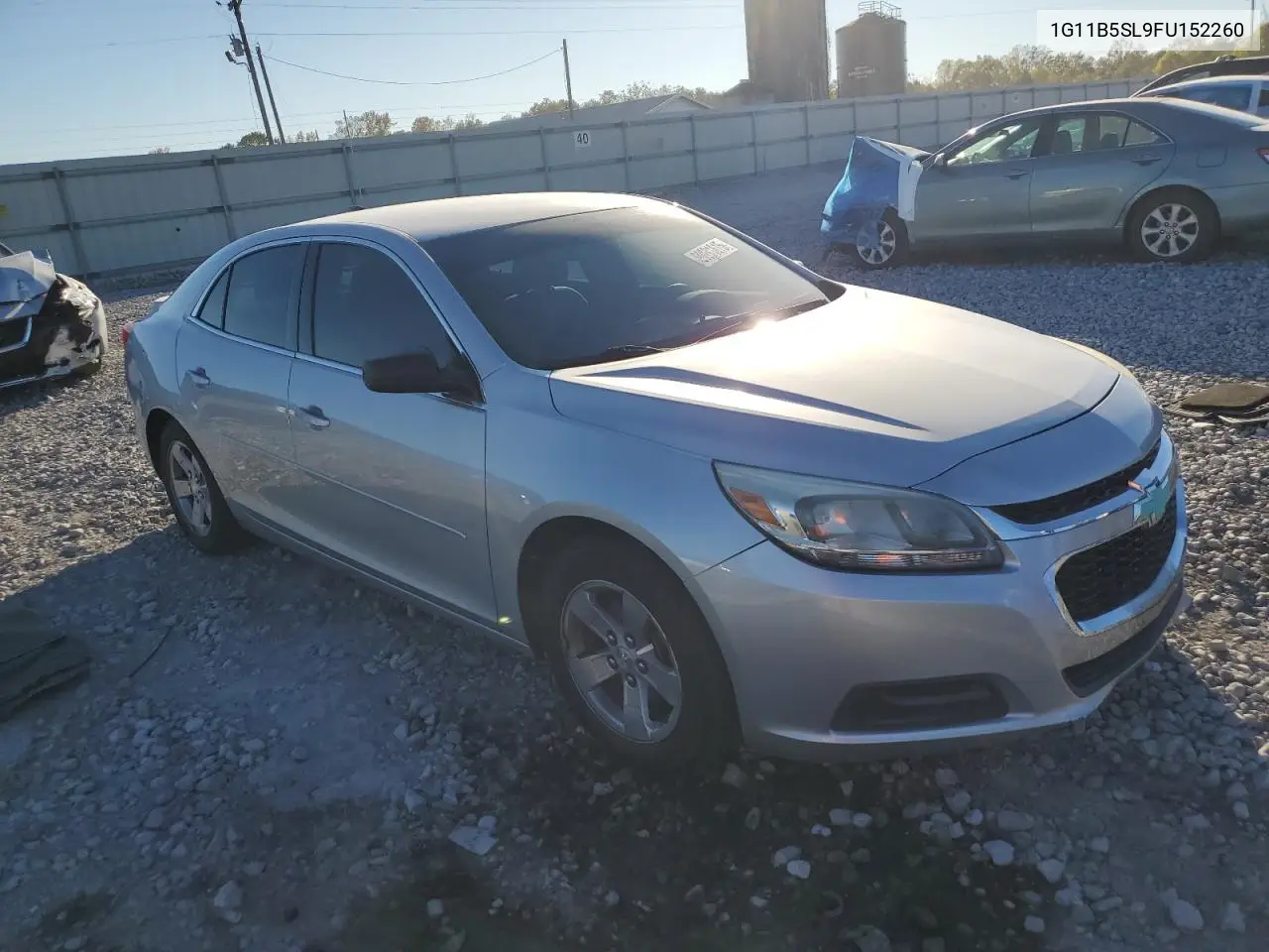 1G11B5SL9FU152260 2015 Chevrolet Malibu Ls