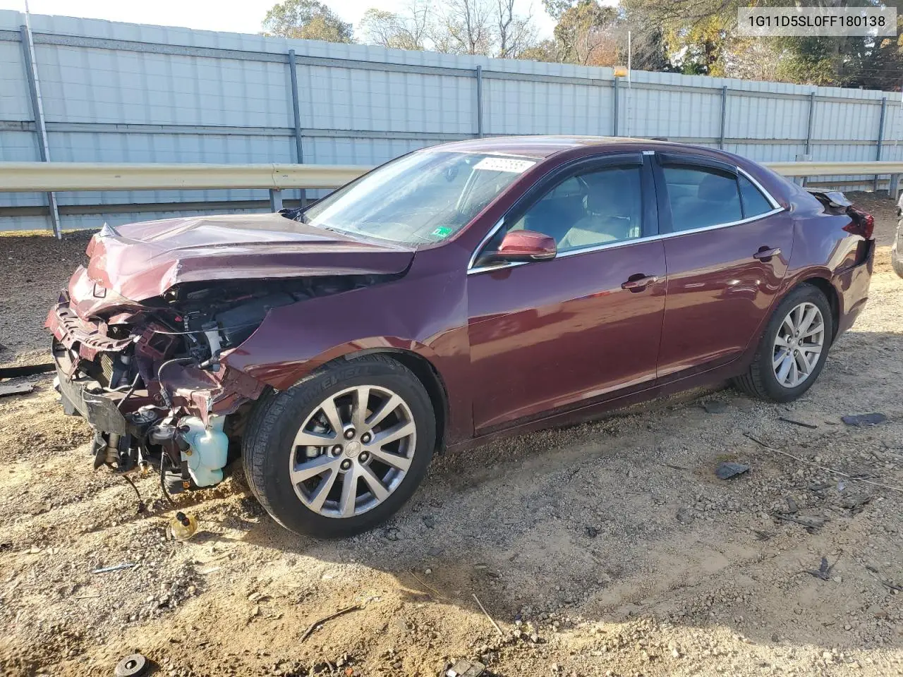1G11D5SL0FF180138 2015 Chevrolet Malibu 2Lt