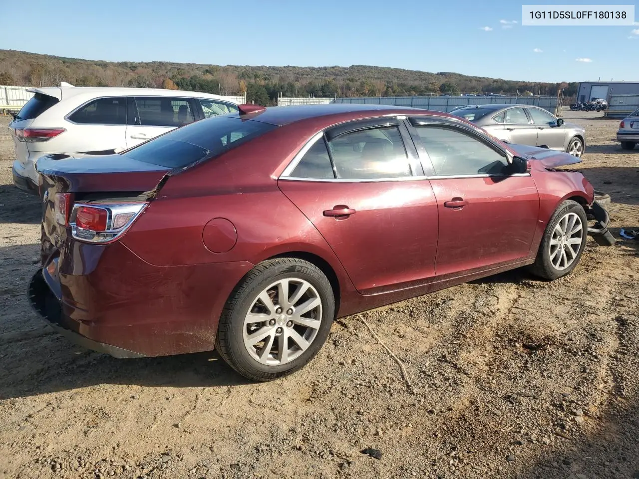 1G11D5SL0FF180138 2015 Chevrolet Malibu 2Lt