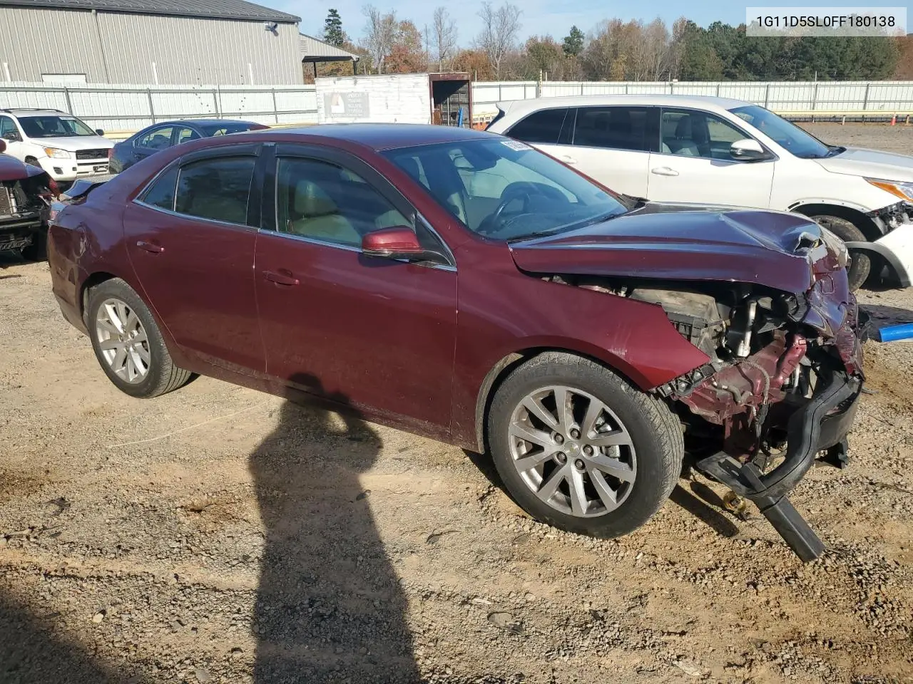 1G11D5SL0FF180138 2015 Chevrolet Malibu 2Lt