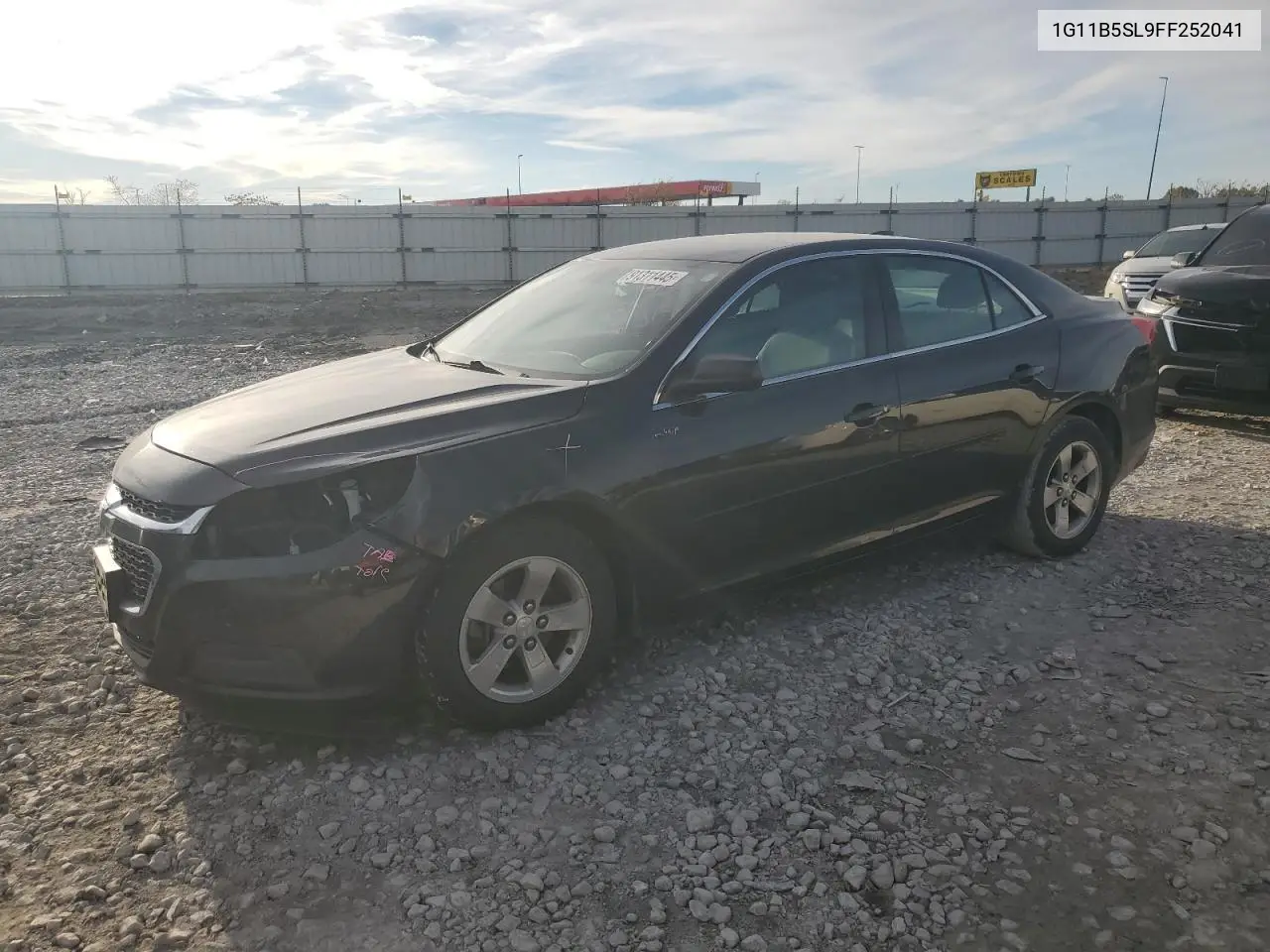 1G11B5SL9FF252041 2015 Chevrolet Malibu Ls