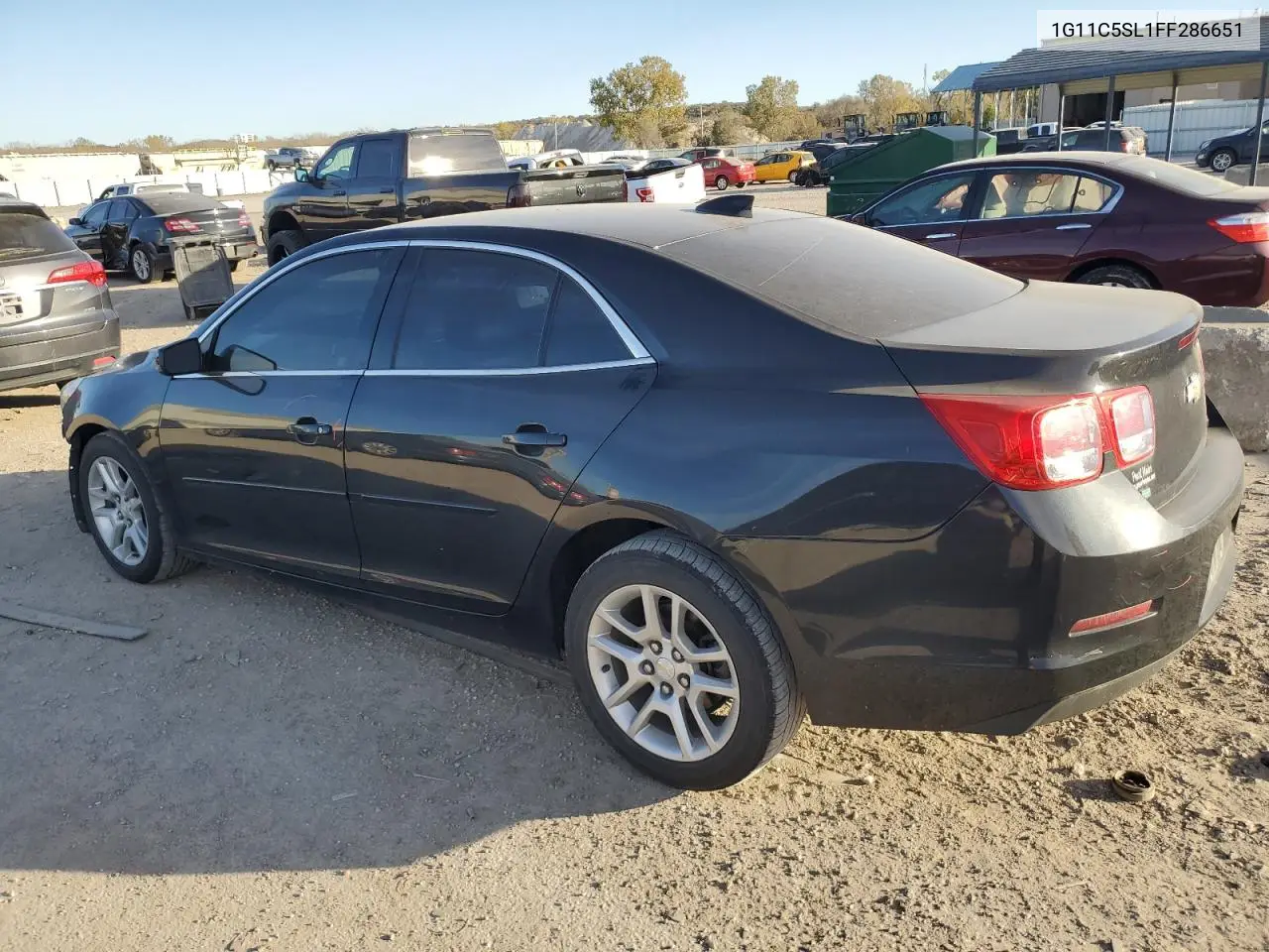 1G11C5SL1FF286651 2015 Chevrolet Malibu 1Lt