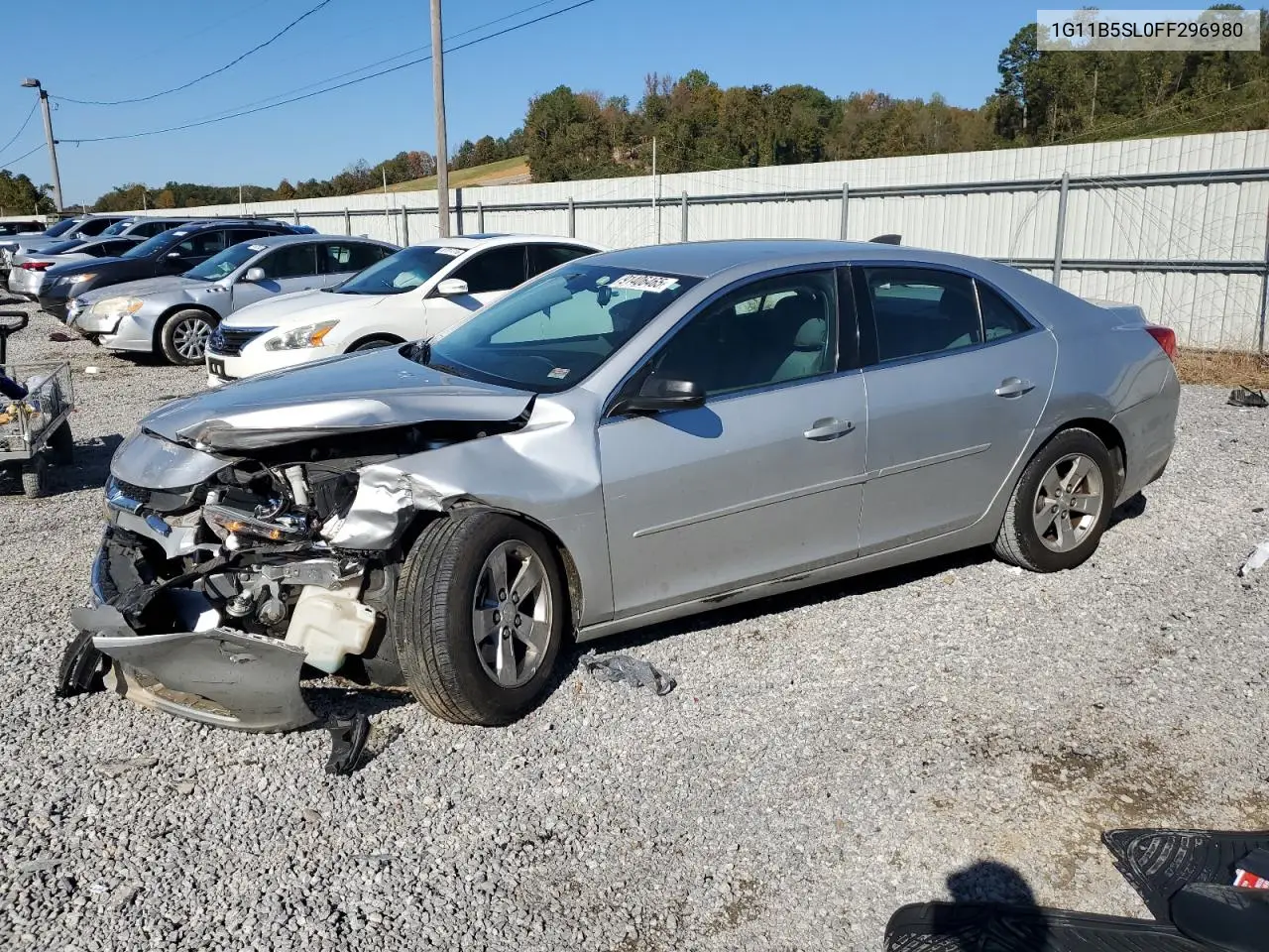 1G11B5SL0FF296980 2015 Chevrolet Malibu Ls