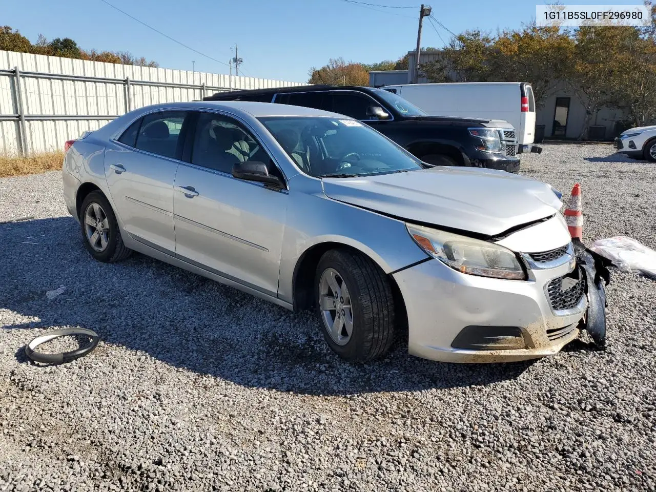 1G11B5SL0FF296980 2015 Chevrolet Malibu Ls