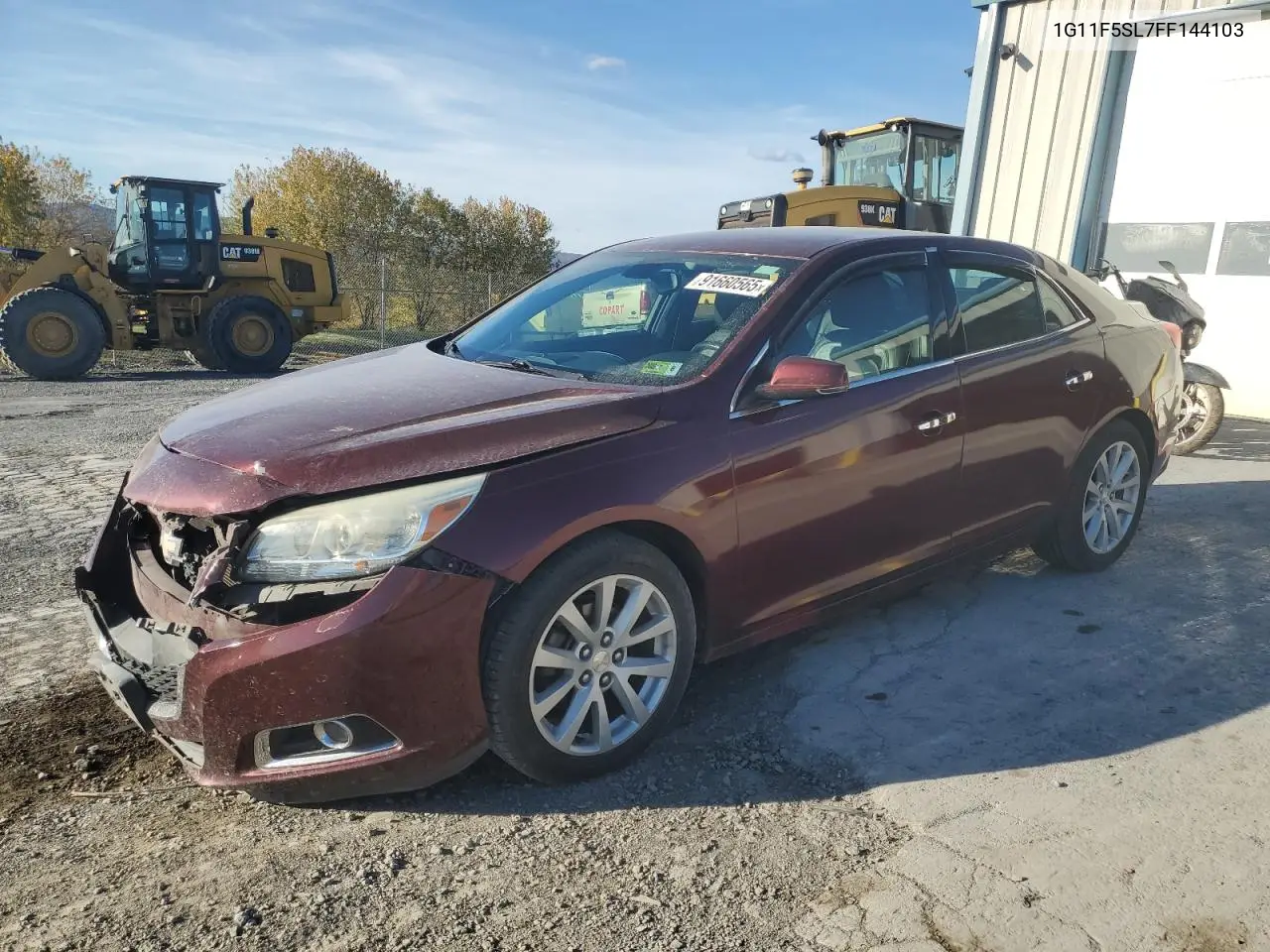 1G11F5SL7FF144103 2015 Chevrolet Malibu Ltz