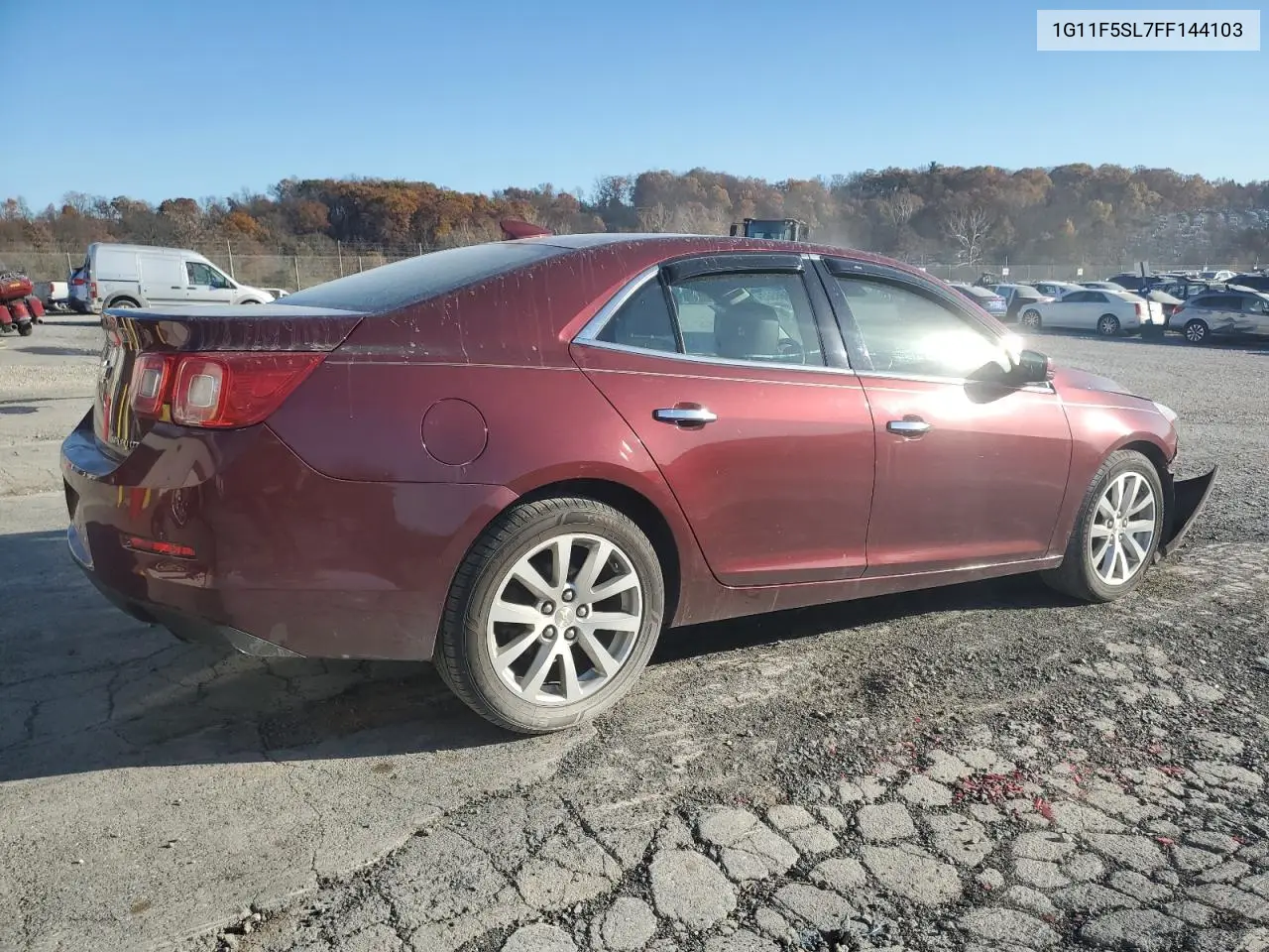 1G11F5SL7FF144103 2015 Chevrolet Malibu Ltz
