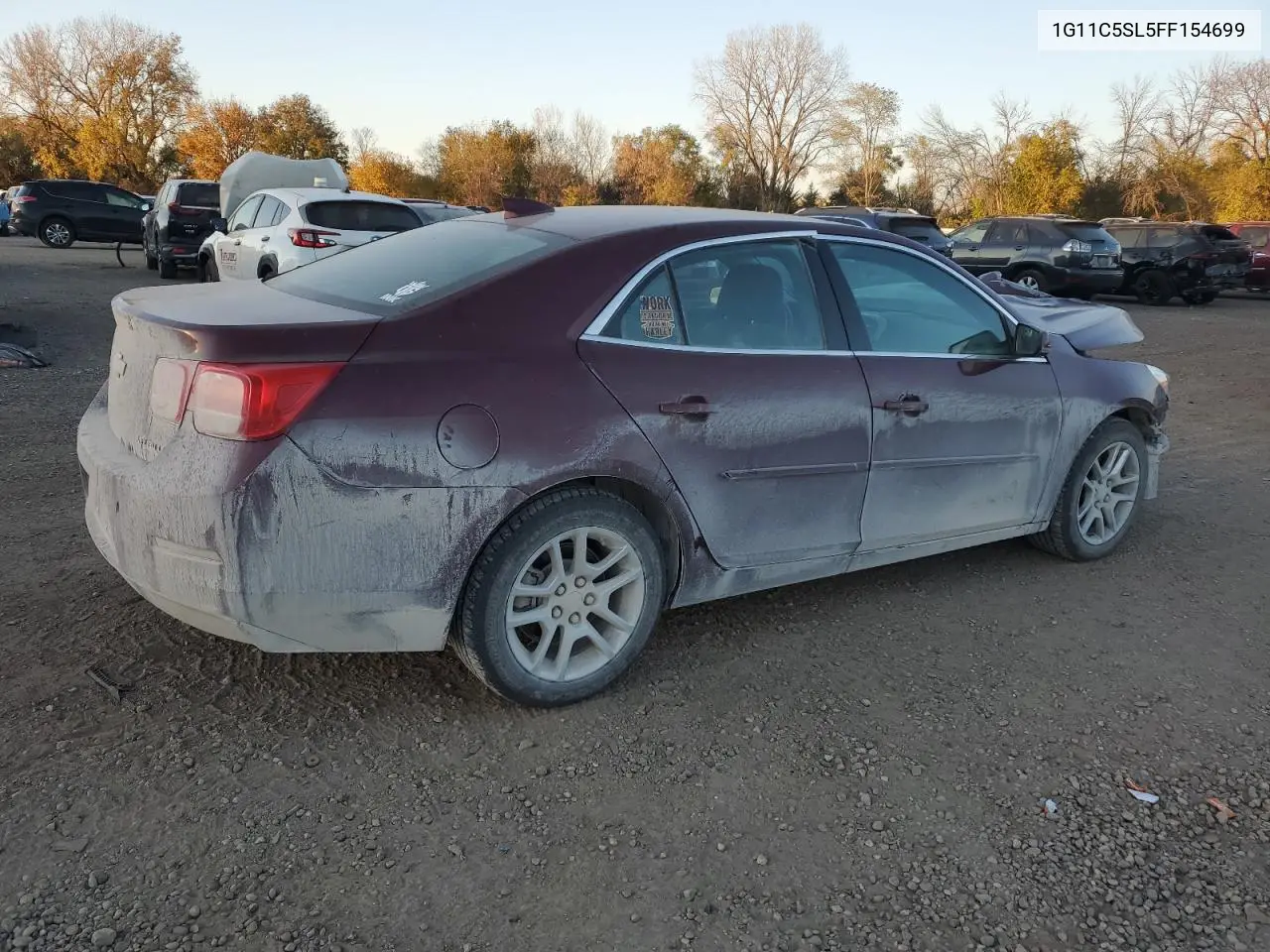 1G11C5SL5FF154699 2015 Chevrolet Malibu 1Lt