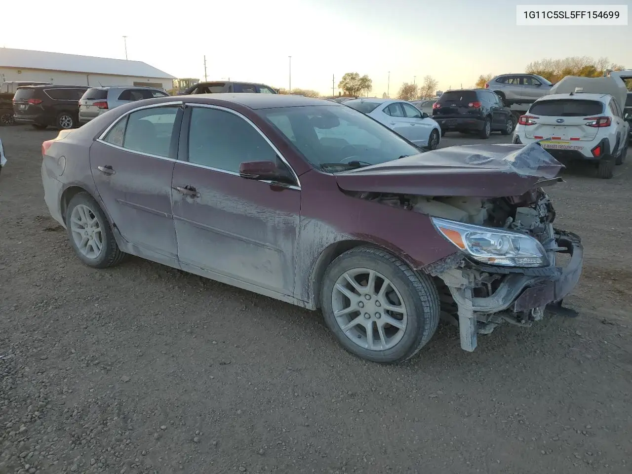 1G11C5SL5FF154699 2015 Chevrolet Malibu 1Lt
