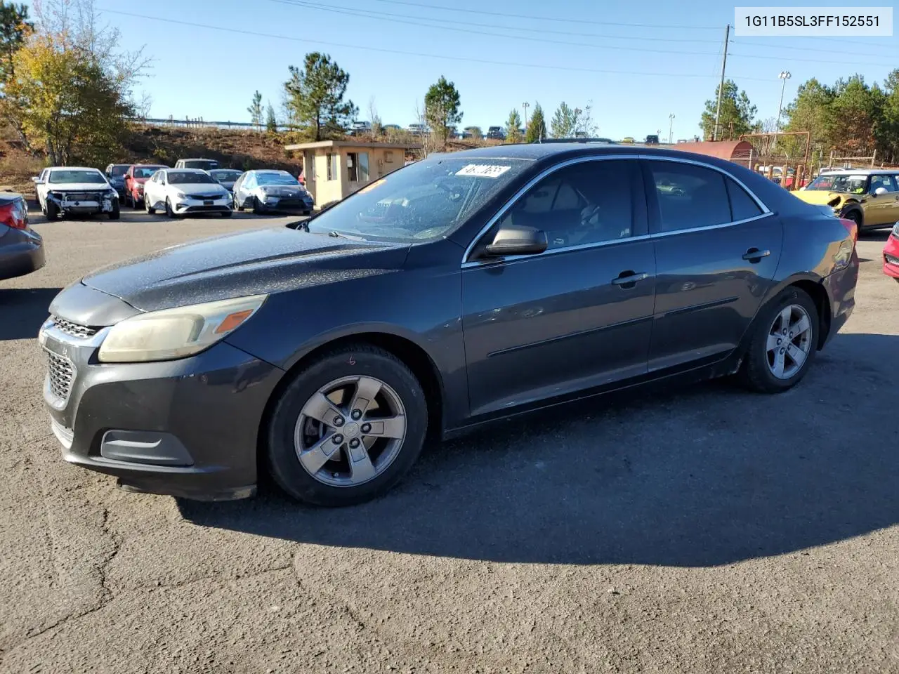 1G11B5SL3FF152551 2015 Chevrolet Malibu Ls