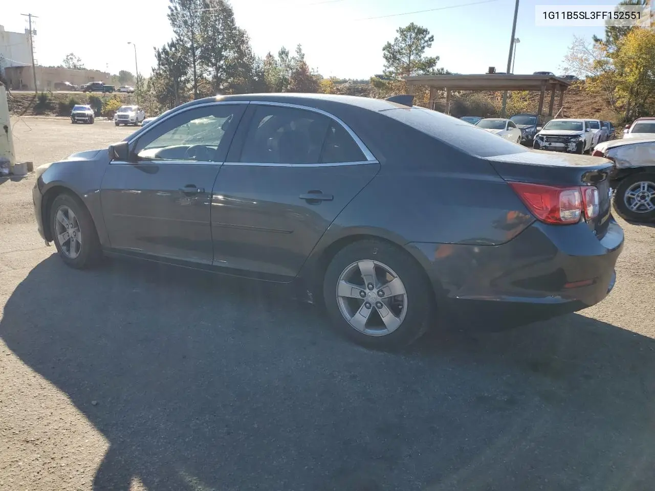 1G11B5SL3FF152551 2015 Chevrolet Malibu Ls