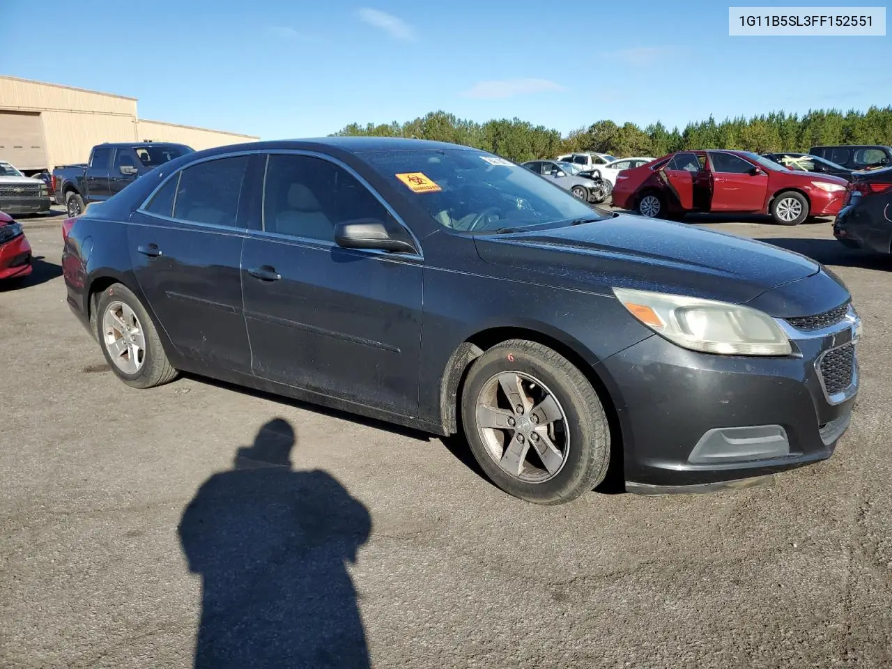 1G11B5SL3FF152551 2015 Chevrolet Malibu Ls