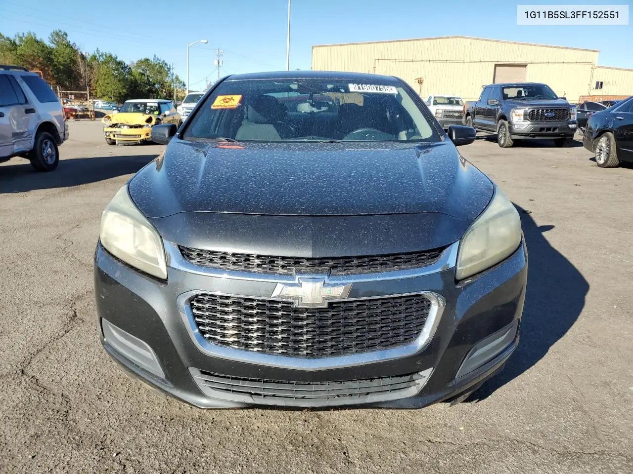 1G11B5SL3FF152551 2015 Chevrolet Malibu Ls
