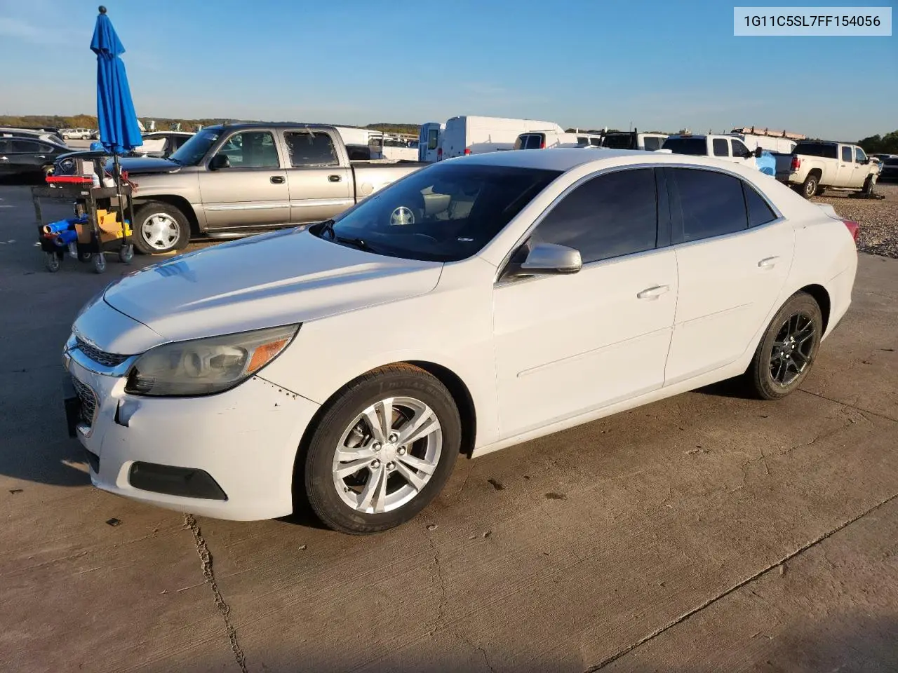 1G11C5SL7FF154056 2015 Chevrolet Malibu 1Lt