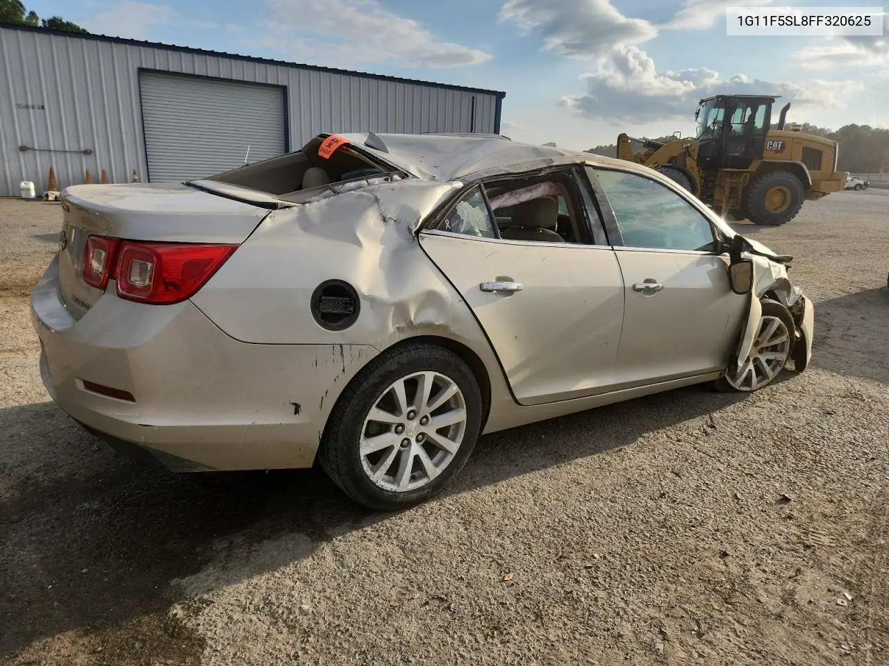 1G11F5SL8FF320625 2015 Chevrolet Malibu Ltz