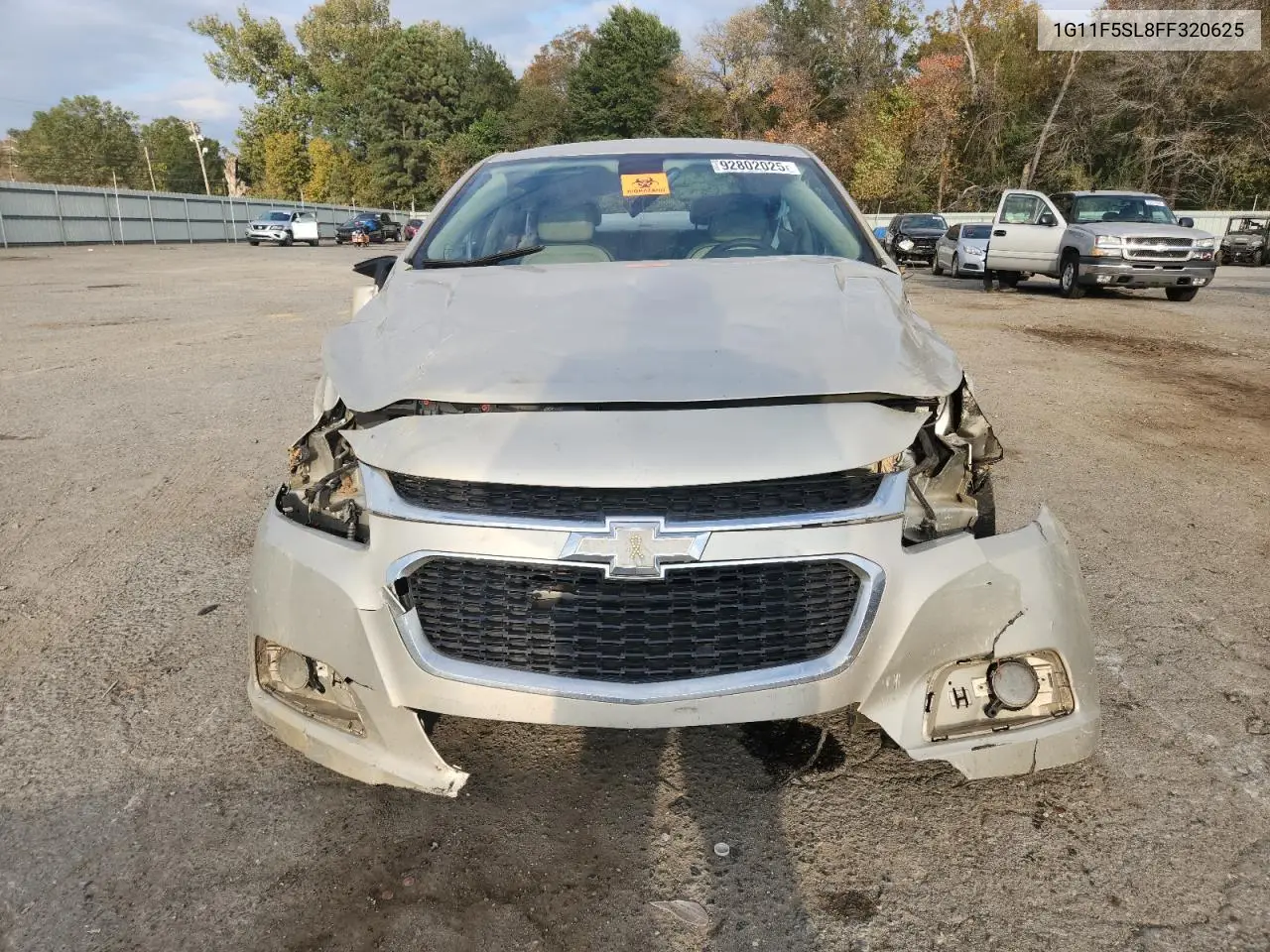 1G11F5SL8FF320625 2015 Chevrolet Malibu Ltz