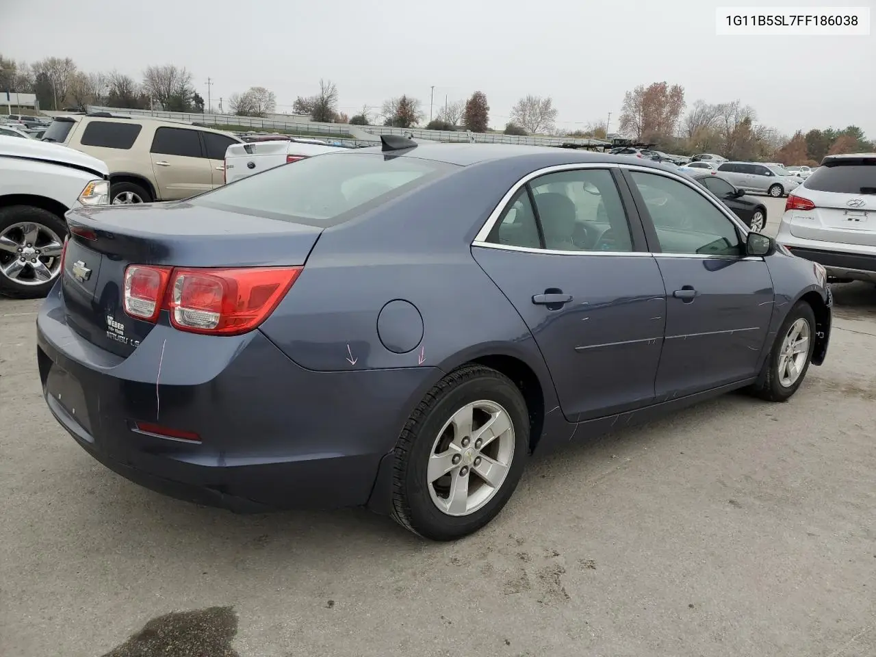1G11B5SL7FF186038 2015 Chevrolet Malibu Ls