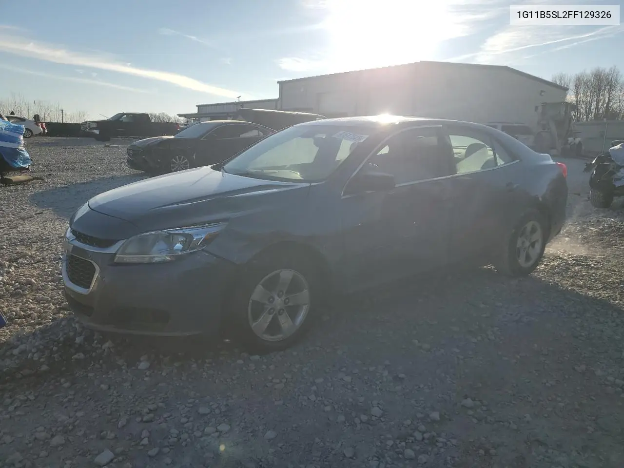 1G11B5SL2FF129326 2015 Chevrolet Malibu Ls