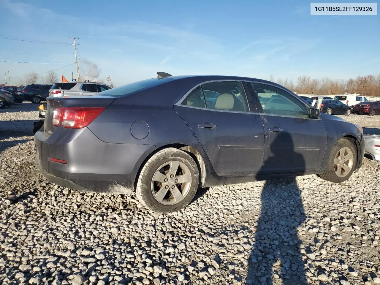 1G11B5SL2FF129326 2015 Chevrolet Malibu Ls