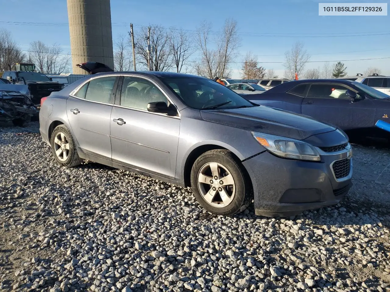 1G11B5SL2FF129326 2015 Chevrolet Malibu Ls