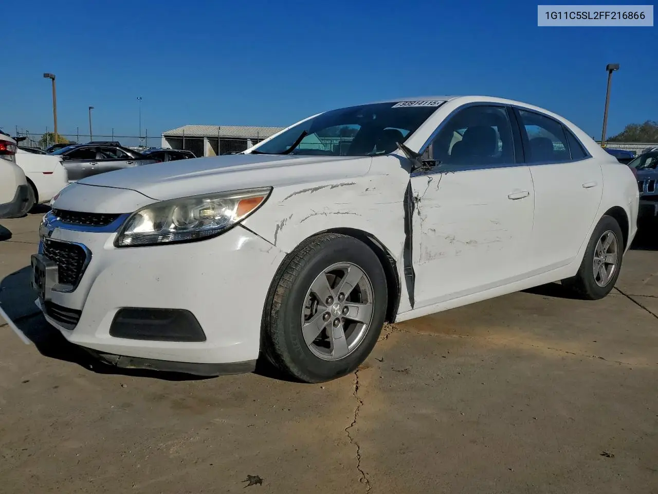 1G11C5SL2FF216866 2015 Chevrolet Malibu 1Lt