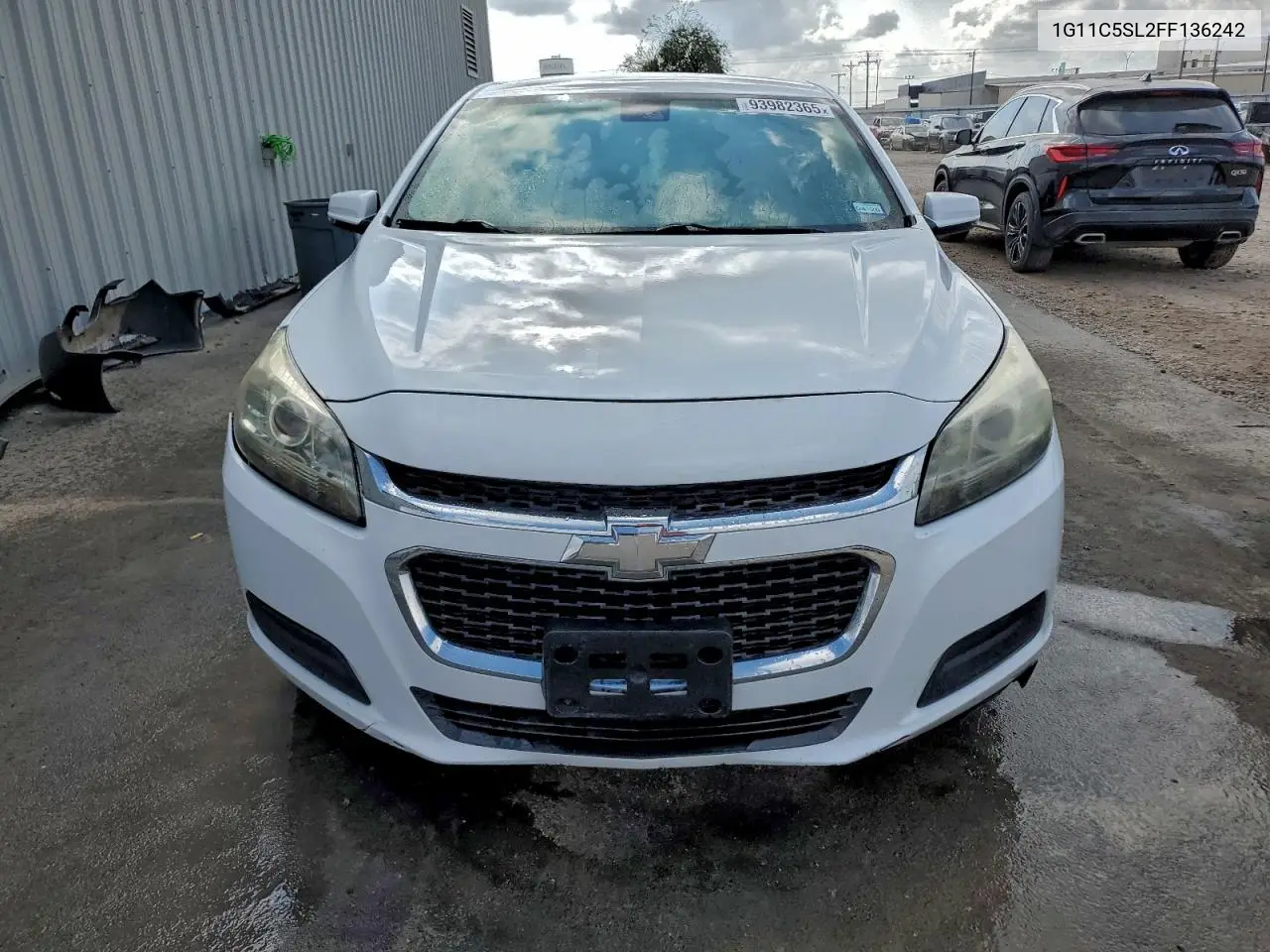 1G11C5SL2FF136242 2015 Chevrolet Malibu 1Lt