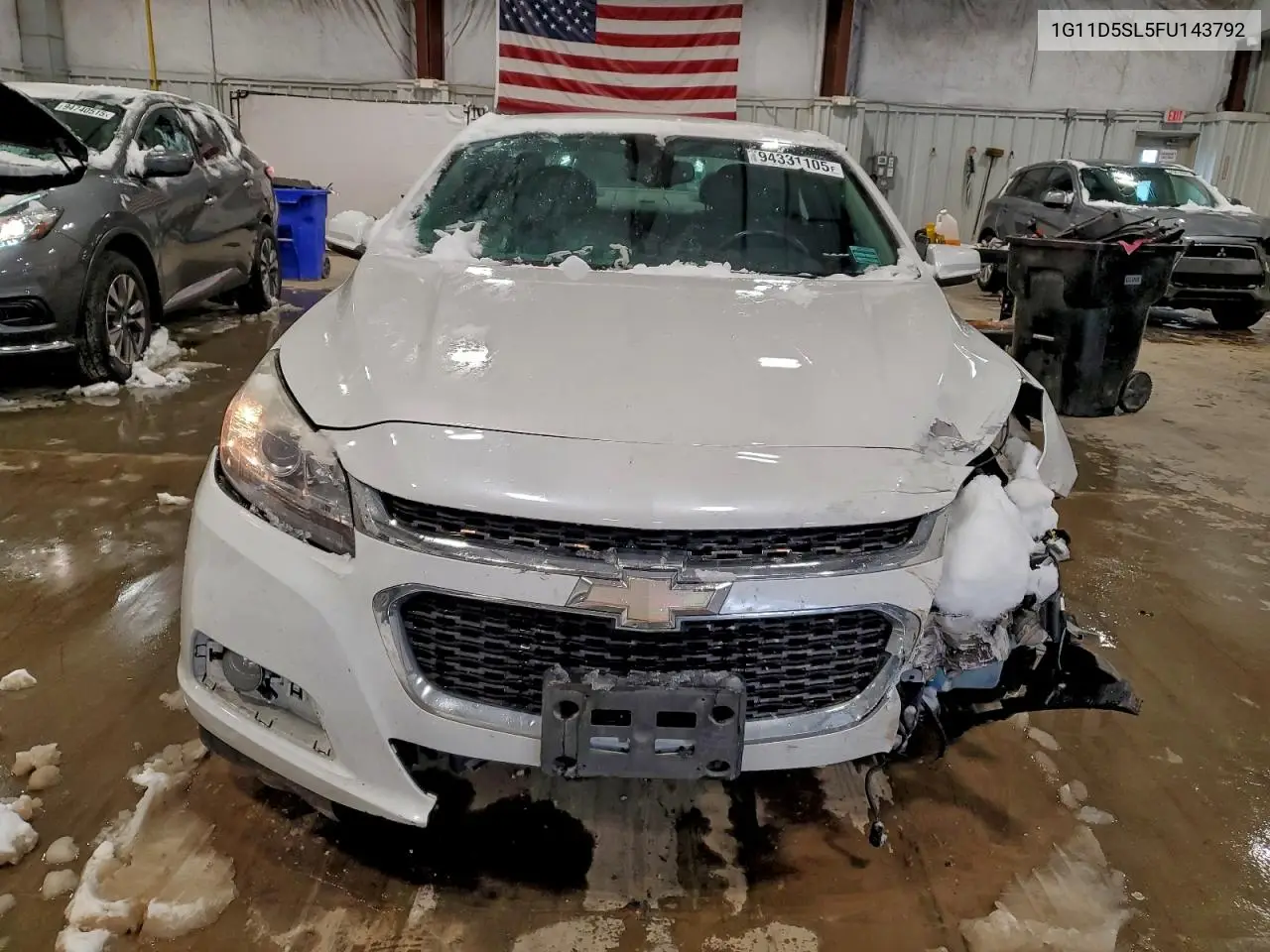 1G11D5SL5FU143792 2015 Chevrolet Malibu 2Lt