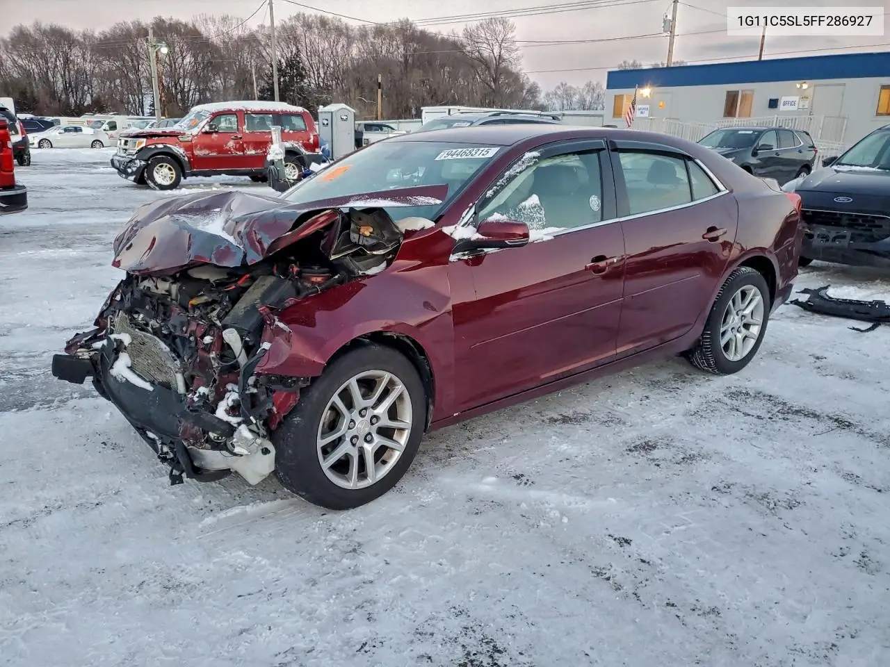 1G11C5SL5FF286927 2015 Chevrolet Malibu 1Lt