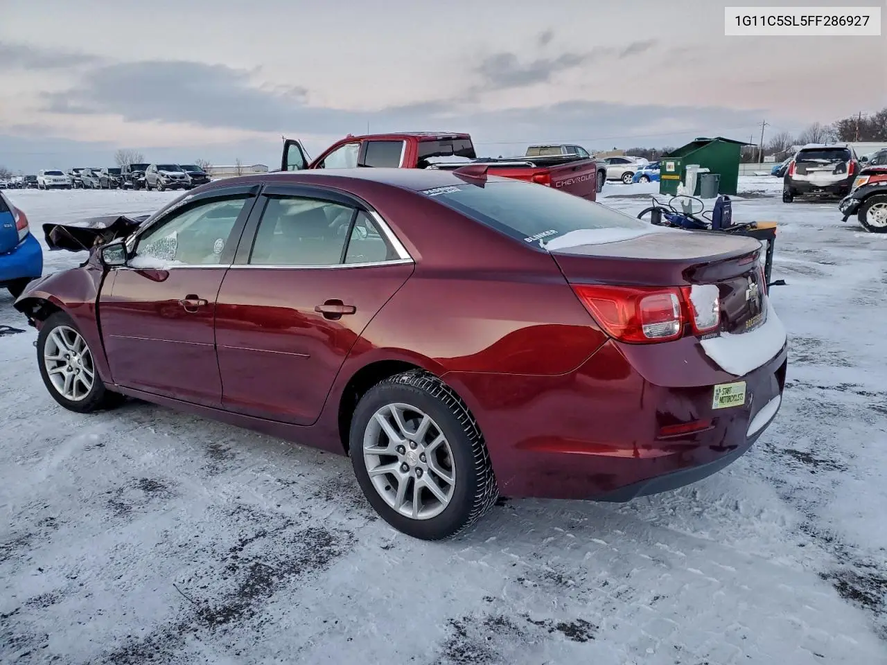 1G11C5SL5FF286927 2015 Chevrolet Malibu 1Lt