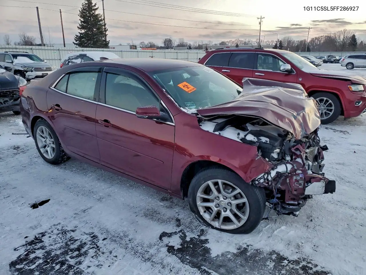 1G11C5SL5FF286927 2015 Chevrolet Malibu 1Lt