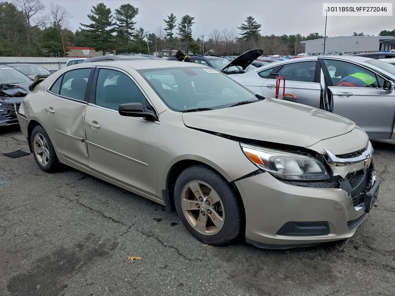 1G11B5SL9FF272046 2015 Chevrolet Malibu Ls