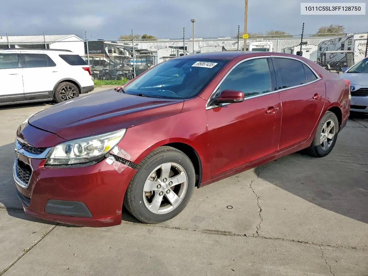 1G11C5SL3FF128750 2015 Chevrolet Malibu 1Lt