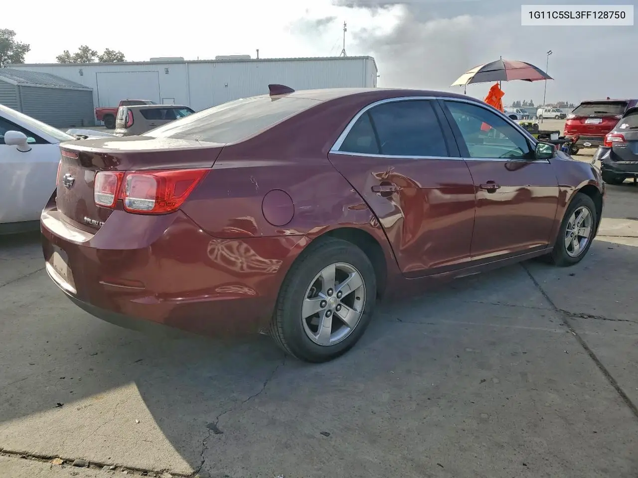 1G11C5SL3FF128750 2015 Chevrolet Malibu 1Lt