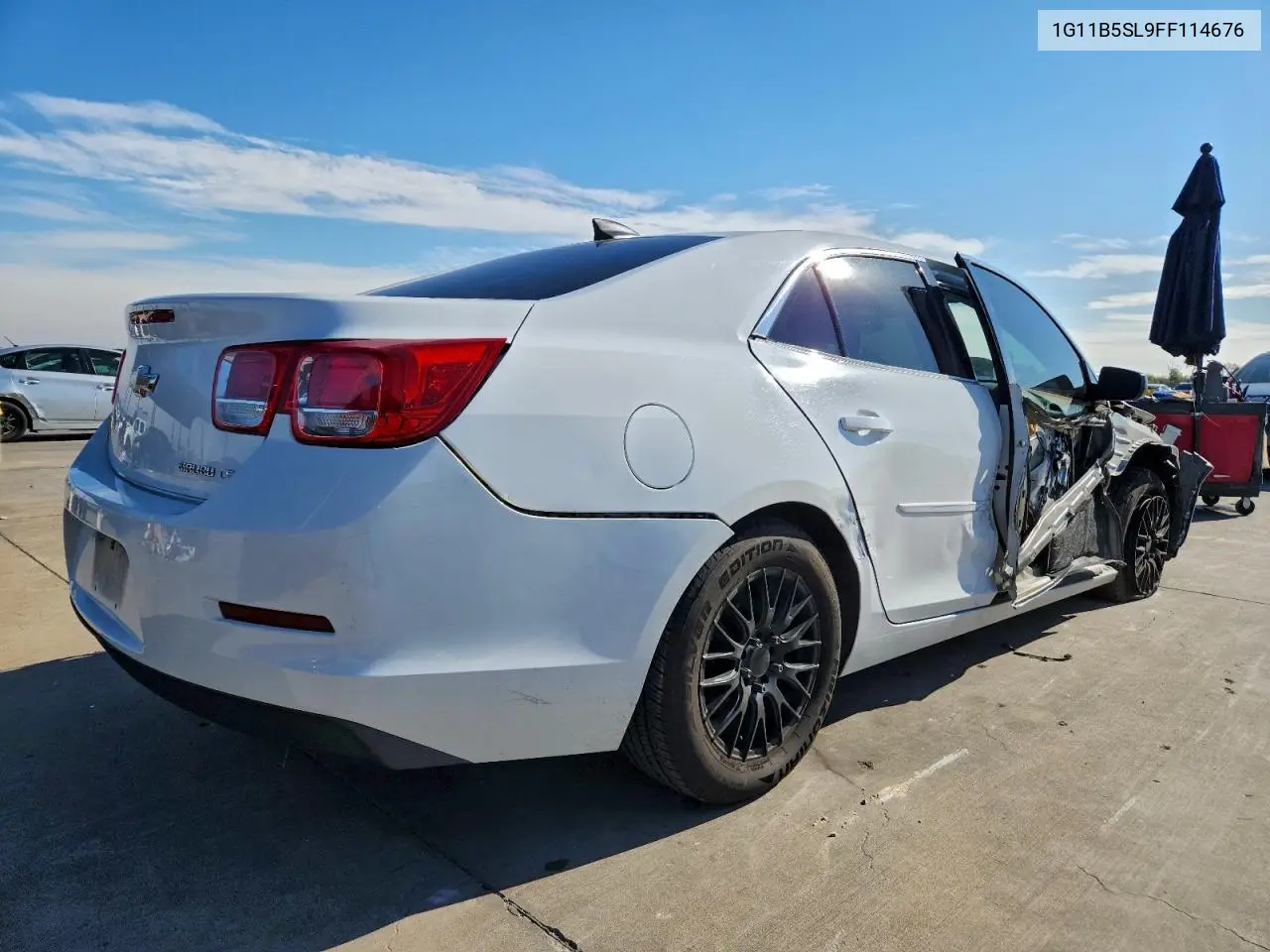 1G11B5SL9FF114676 2015 Chevrolet Malibu Ls