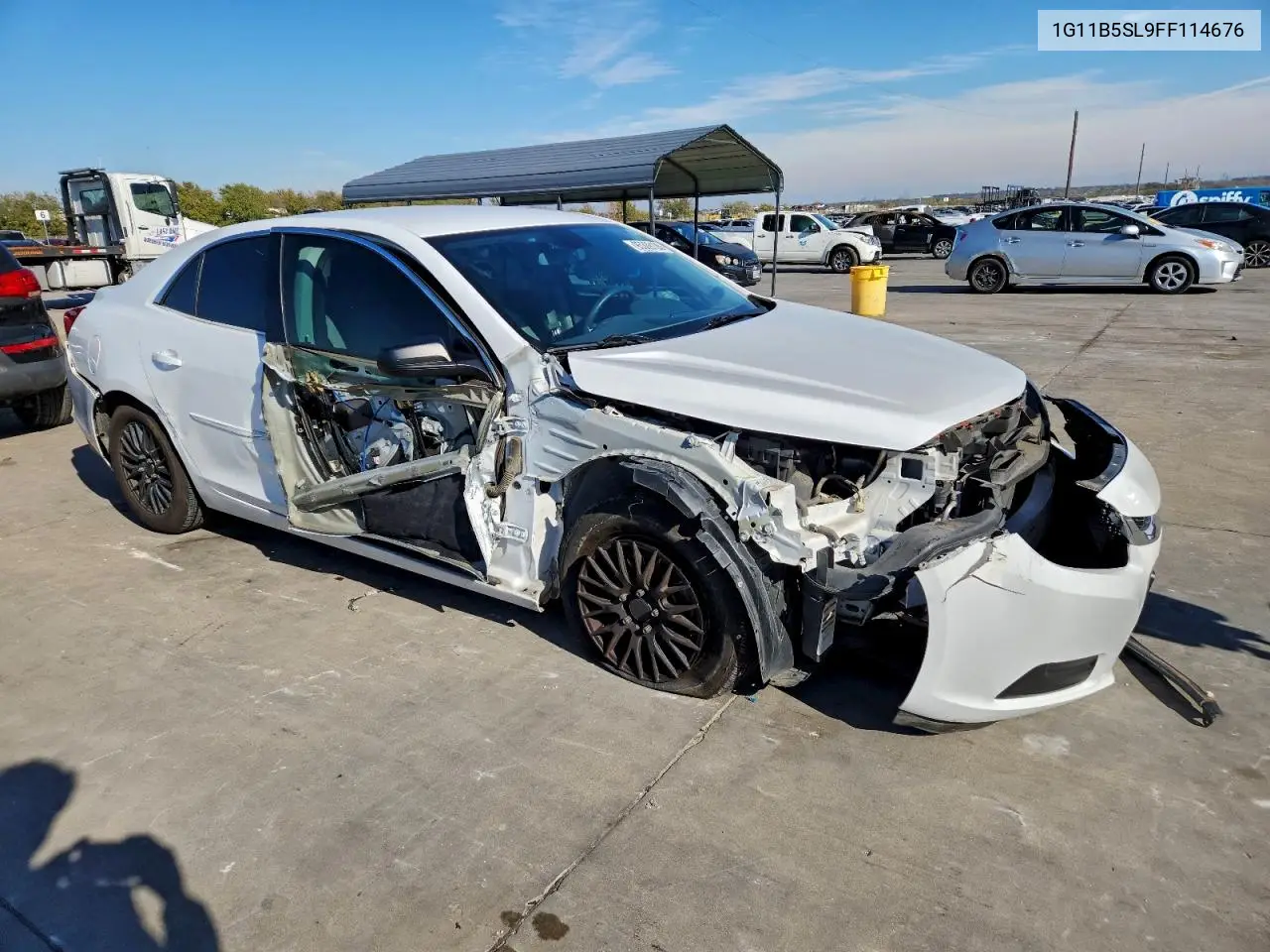 1G11B5SL9FF114676 2015 Chevrolet Malibu Ls
