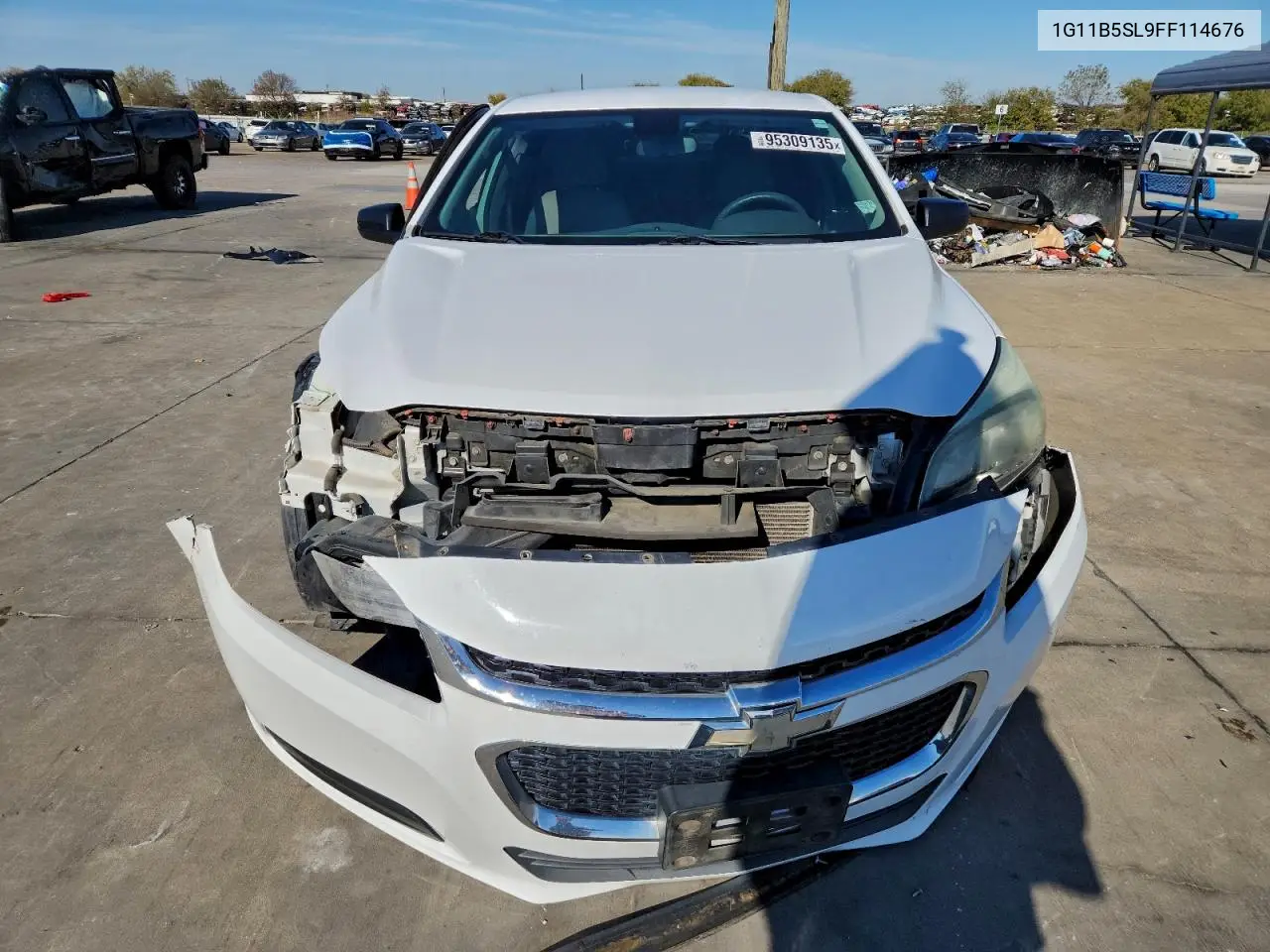 1G11B5SL9FF114676 2015 Chevrolet Malibu Ls