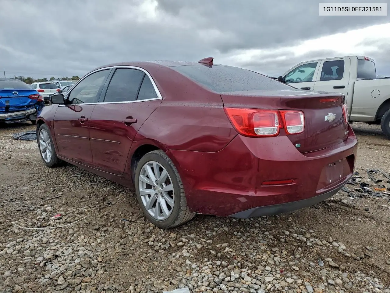 1G11D5SL0FF321581 2015 Chevrolet Malibu 2Lt