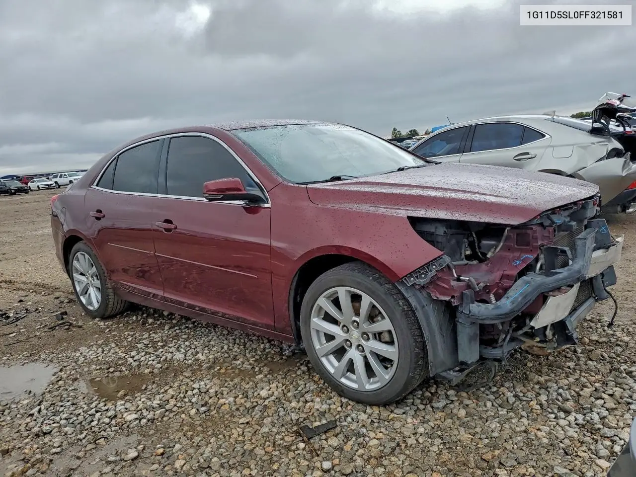 1G11D5SL0FF321581 2015 Chevrolet Malibu 2Lt