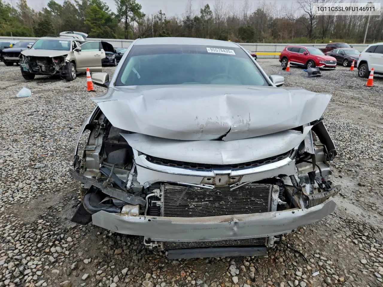 1G11C5SL9FU146911 2015 Chevrolet Malibu 1Lt