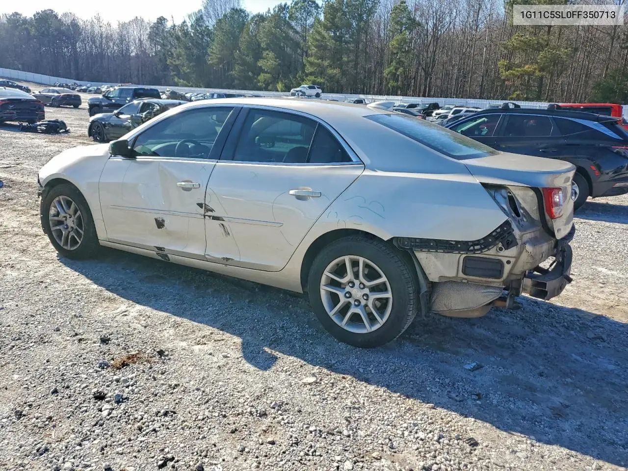 1G11C5SL0FF350713 2015 Chev Malibu